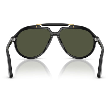 Persol Sonnenbrille PO0202S 95-31 X Netflix Serie Sienna Nero-Verde Unisex 4