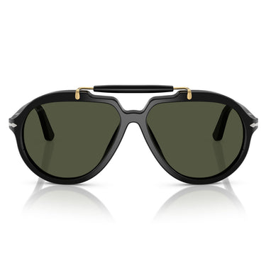 Persol Sonnenbrille PO0202S 95-31 X Netflix Serie Sienna Nero-Verde Unisex 1