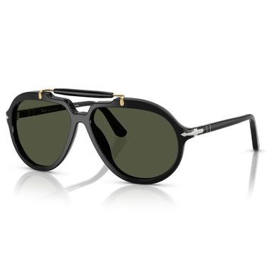 Persol Sonnenbrille PO0202S 95-31 X Netflix Serie Sienna Nero-Verde Unisex 2