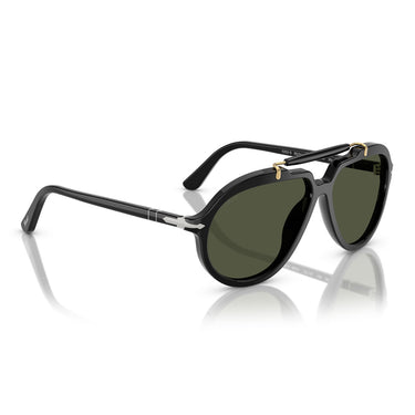 Persol Sonnenbrille PO0202S 95-31 X Netflix Serie Sienna Nero-Verde Unisex 5