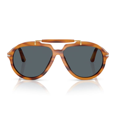 Persol Sonnenbrille PO0202S 960/R5 X Netflix Serie Senna Braun/Blau Unisex