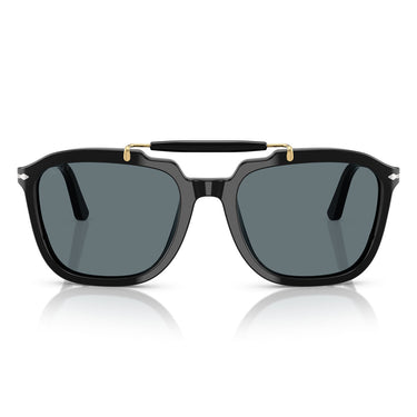 Persol Okulary Przeciwsłoneczne PO0203S 95/3R Senna Czarny/Niebieski Unisex Polaryzowane