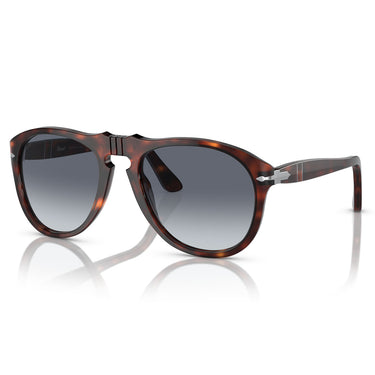 Persol Okulary Przeciwsłoneczne PO0649 24/86 Havana/Blu Sfumato Unisex 1