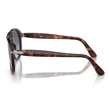Persol Okulary Przeciwsłoneczne PO0649 24/86 Havana/Niebieski Gradient Unisex 2