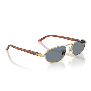 Persol Occhiali da Sole PO1028S 113256 Oro/Azzurro Unisex 4