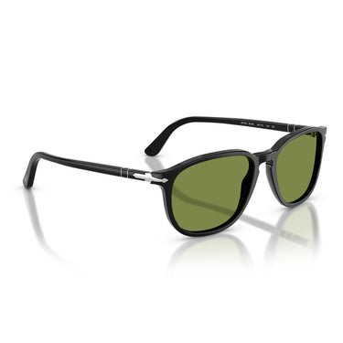 Persol Occhiali da Sole PO3019S 95/4E Nero/Verde Uomo 4