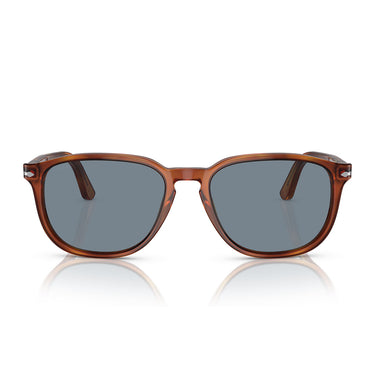 Persol Occhiali da Sole PO3019S 96 56 Terra Di Siena Azzurro Uomo