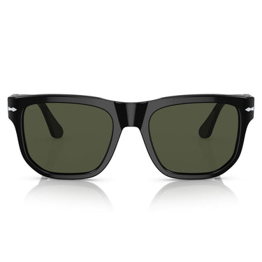 Persol Sunglasses PO3306S 95/31 Black/Green Unisex