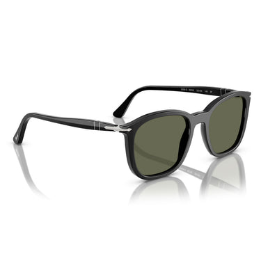 Persol Okulary Przeciwsłoneczne PO3355S 95/58 Czarny/Zielony Unisex Polaryzowane 4