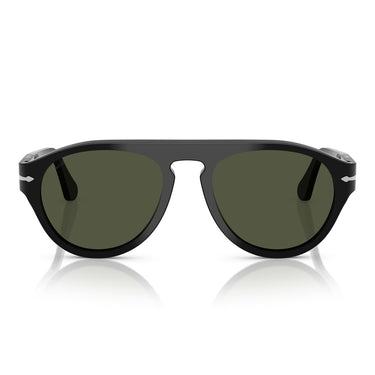 Persol Gafas de Sol PO3370S 95/31 Negro/Verde Unisex