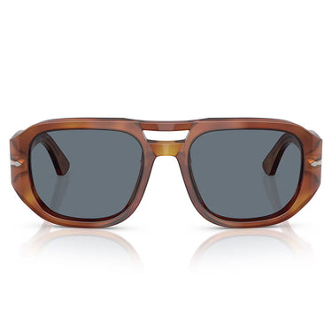 Persol Sonnenbrille PO3373S 96/56 Vincent Terra Di Siena/Azzurro Unisex