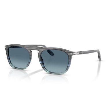 Persol Occhiali da Sole PO3391S 1205Q8 Gae Grigio Striato Blu/Azzurro Sfumato Blu Unisex 1
