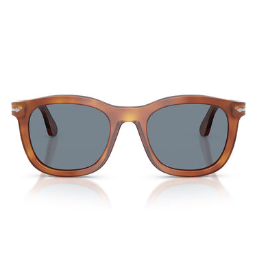 Persol Occhiali da Sole PO3395S 96 56 Terra di Siena Azzurro Unisex