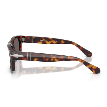 Persol Occhiali da Sole PO3398S 24 B1 Marrone Grigio Scuro Unisex 3