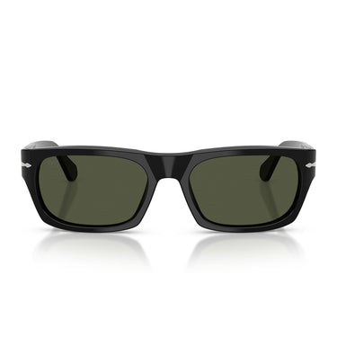 Persol Occhiali da Sole PO3398S 95 31 Nero Verde Unisex