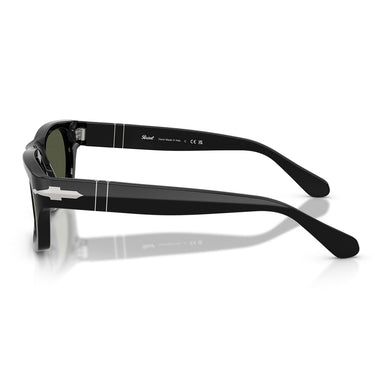 Persol Occhiali da Sole PO3398S 95 31 Nero Verde Unisex 3