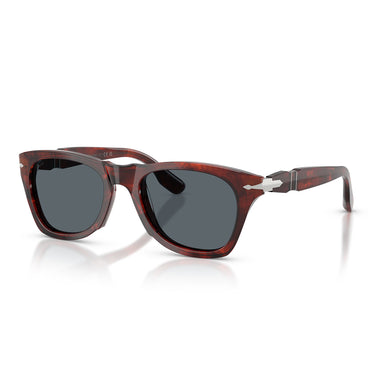 Persol Occhiali da Sole PO8001S 1242R5 Marrone Rosso Blu Unisex 3