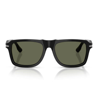 Persol Occhiali da Sole PO8002S 95/31 Nero/Verde Unisex Polarizzati