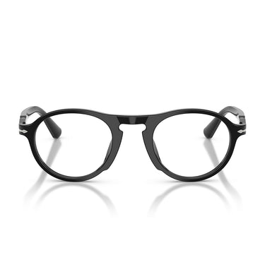 Persol Occhiali da Vista PO3410V 95 Alba Nero Trasparente Uomo