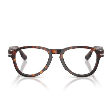 Persol Occhiali da Vista PO8004V 24 Marrone Trasparente Uomo