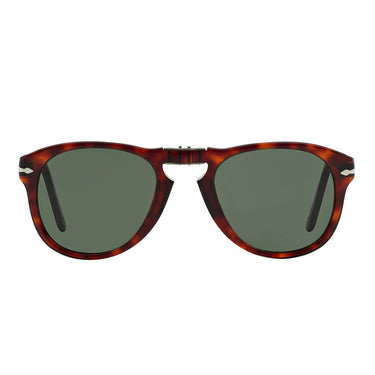 Persol Gafas de Sol PO0714 24/31 Plegable Havana/Verde Unisex