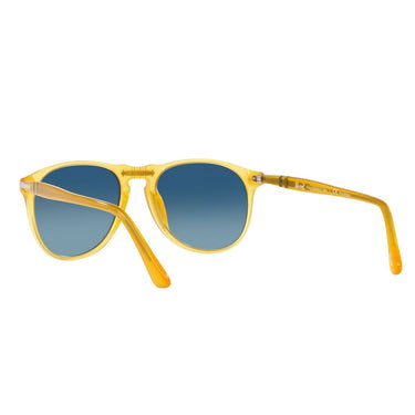 Persol Okulary Przeciwsłoneczne PO9649S 204/S3 Miele/Azzurro Sfumato Unisex Polaryzowane 4