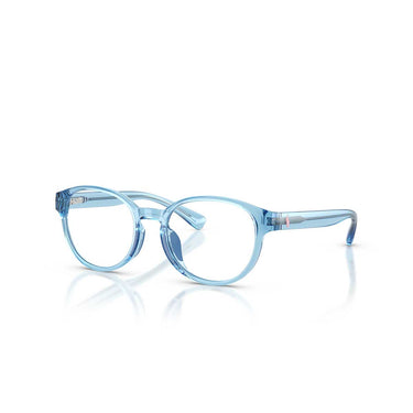 Polo Ralph Lauren Occhiali da Vista PP8550U 6252 Blu Lucido Trasparente/Trasparente Bambini 2
