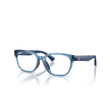 Polo Ralph Lauren Occhiali da Vista PP8553U 6368 Blu Lucido Trasparente/Trasparente Bambini 2