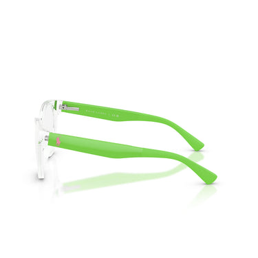 Gafas graduadas Polo Ralph Lauren PP8554U 5002 verde transparente/transparente para niños