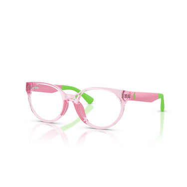 Polo Ralph Lauren Occhiali da Vista PP8554U 6193 Rosa Trasparente Trasparente Bambini 2