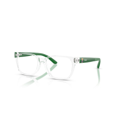 Polo Ralph Lauren Occhiali da Vista PP9511U 500273 Verde Trasparente Trasparente con Clip Bambini 2