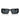 Prada Okulary Przeciwsłoneczne PR06YS 16K2K1 Czarny/Szary Unisex