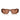 Prada Okulary Przeciwsłoneczne PR09ZS 20H90Q Ciemny Brąz Przezroczysty Brąz Unisex