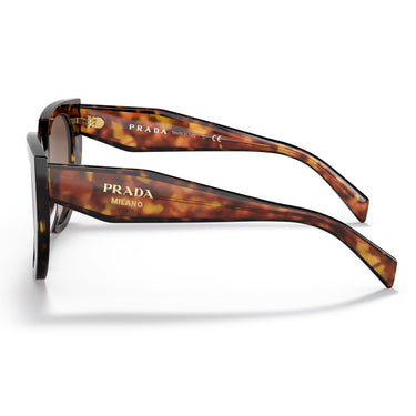Prada Okulary Przeciwsłoneczne PR14WS 2AU6S1 Tartarugato-Brązowy Gradient Damskie 2