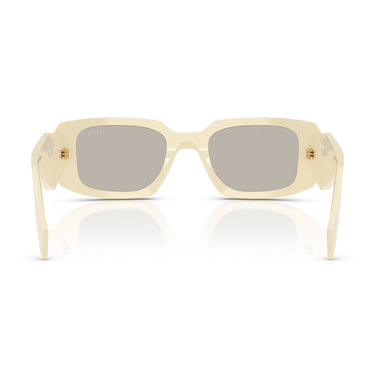 Prada Okulary Przeciwsłoneczne PR17WS 21D5J2 Biały/Jasny Brąz Unisex 4