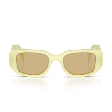 Prada Sonnenbrille PR17WS 21G10R Frosted Vanilla Gelb Unisex