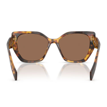 Prada Okulary Przeciwsłoneczne PR19ZS 14L06B Miele Tartarugato Marrone Scuro Donna 4