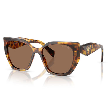 Prada Okulary Przeciwsłoneczne PR19ZS 14L06B Miele Tartarugato Marrone Scuro Donna 2