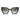 Prada Sonnenbrille PR19ZS 1AB0A7 Schwarz/Dunkelgrau Damen