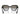 Prada Sunglasses PR19ZS 1AB0A7 Black/Dark Gray Women 4