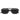 Prada Lunettes de Soleil PR58YS 1AB5S0 Noir-Gris Foncé Unisexe 4