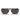 Prada Okulary Przeciwsłoneczne PR58YS 1AB5S0 Czarny-Ciemnoszary Unisex