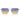 Prada Okulary Przeciwsłoneczne PR67ZS 1BC06Z Srebrny/Iris Sfumato Unisex
