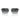 Prada Okulary Przeciwsłoneczne PR67ZS 1BC5W1 Srebrny/Szary Gradient Unisex Polaryzowane