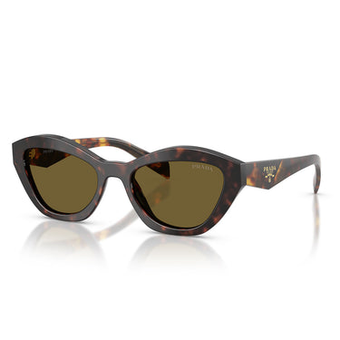 Prada Okulary Przeciwsłoneczne PRA02S 17N09Z Root Tartarugato/Marrone Scuro Unisex 1