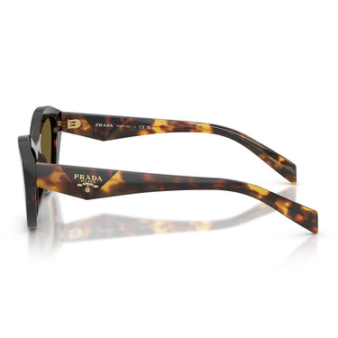 Prada Okulary Przeciwsłoneczne PRA02S 17N09Z Root Tartarugato/Marrone Scuro Unisex 2