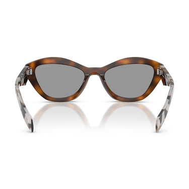 Prada Okulary Przeciwsłoneczne PRA02S 20D50Q Juniper Tartarugato Grigio Unisex 4