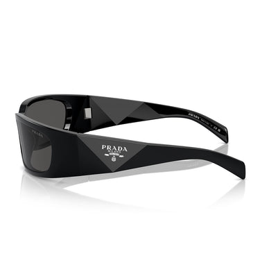Prada Occhiali da Sole PRA19S 1AB5S0 Nero/Grigio Scuro Uomo 2