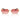 Prada Sonnenbrille PRA51S 5AK40C Gold-Rot Verlauf Unisex