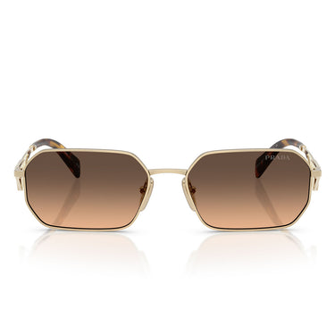 Prada Sunglasses PRA51S ZVN50C Gold-Brown Gradient Unisex